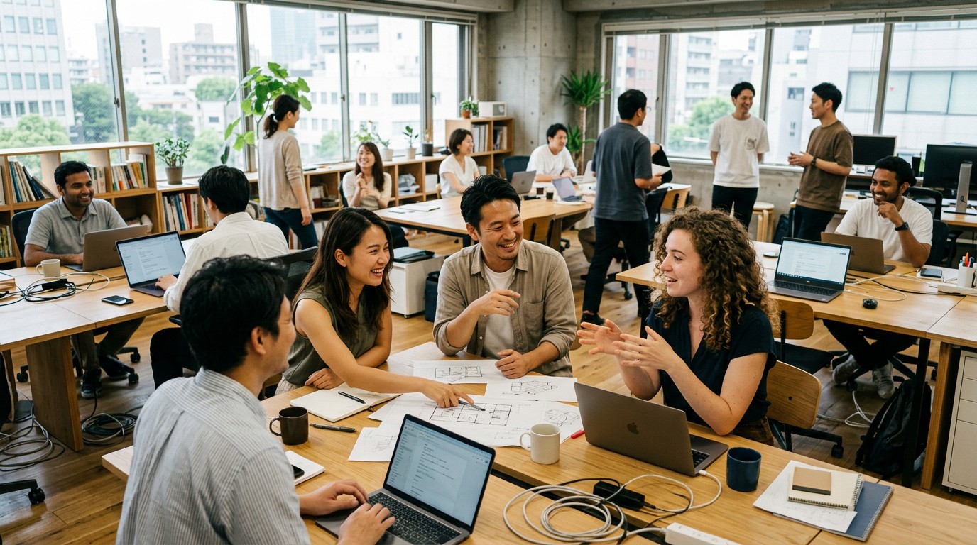 外部人材の活用を計画する経営者