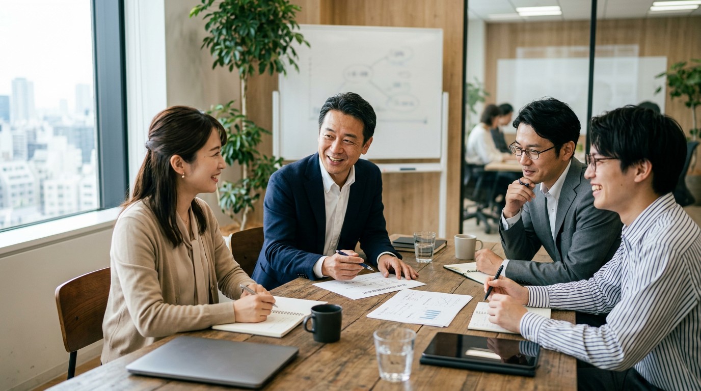 建設・介護・運送など様々な業種の現場イメージ