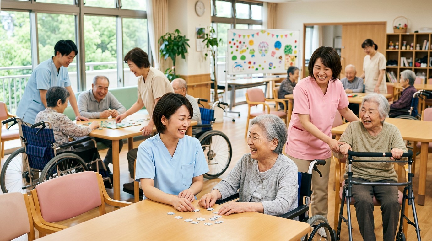 人材が定着し落ち着いて運営される小規模介護事業所