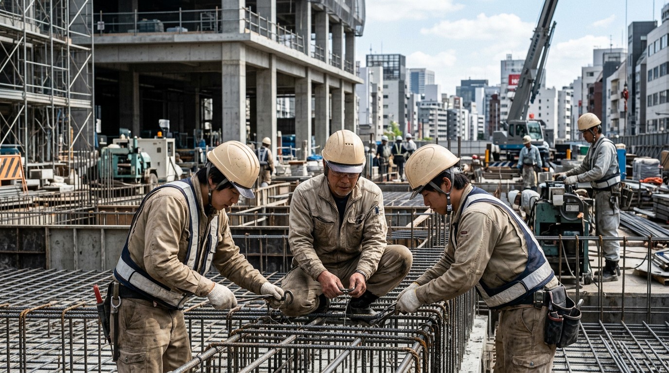 週休2日制や賃金改善で働きやすい職場づくりを進める建設会社