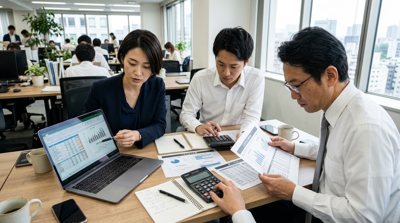 人手不足が人件費や外注費を押し上げ資金を圧迫する仕組みのイメージ