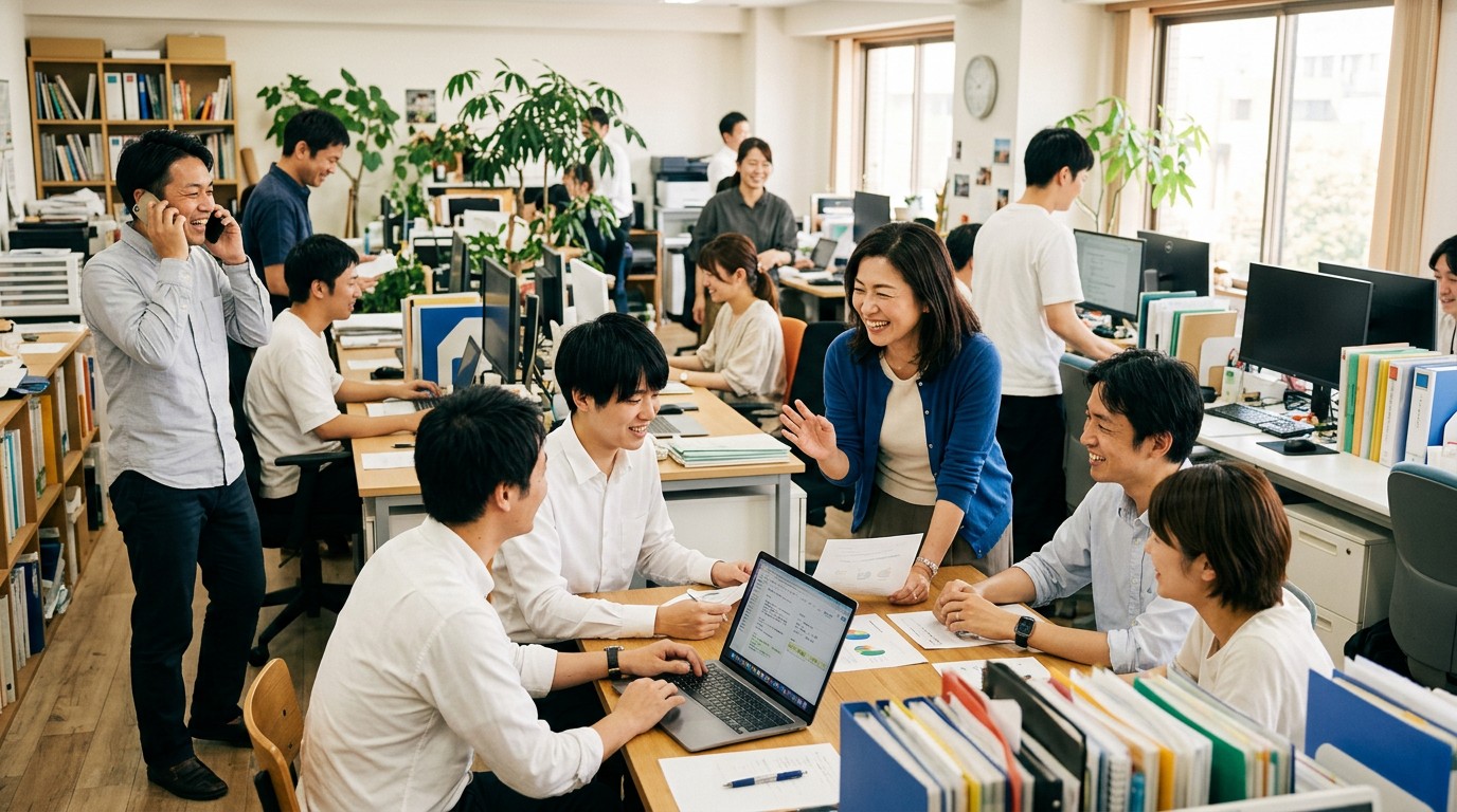 財務の専門家に早めに相談する中小企業経営者のイメージ