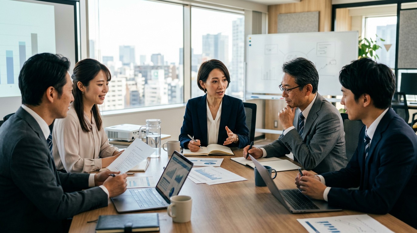 立て直しで陥りがちな失敗パターンを振り返る経営者のイメージ