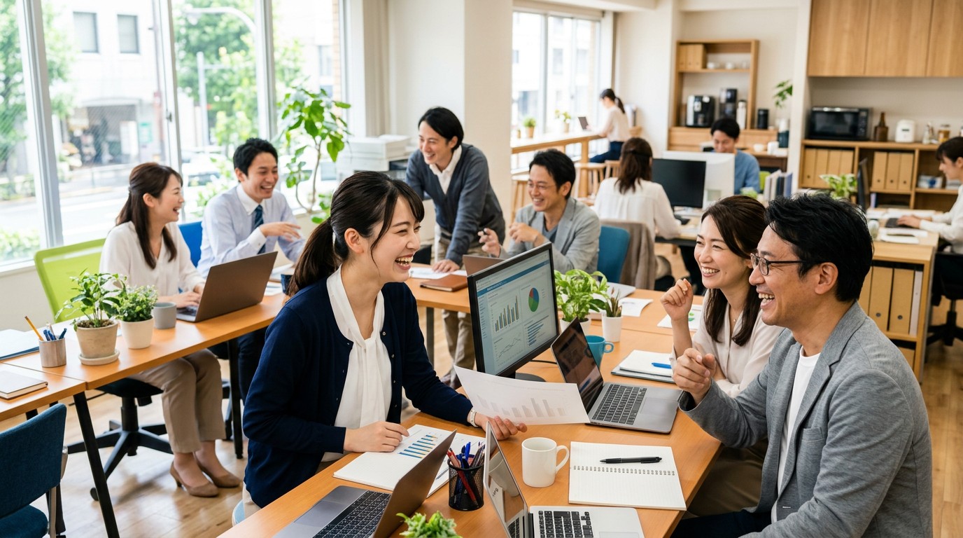 改善施策を実行する経営チームのイメージ