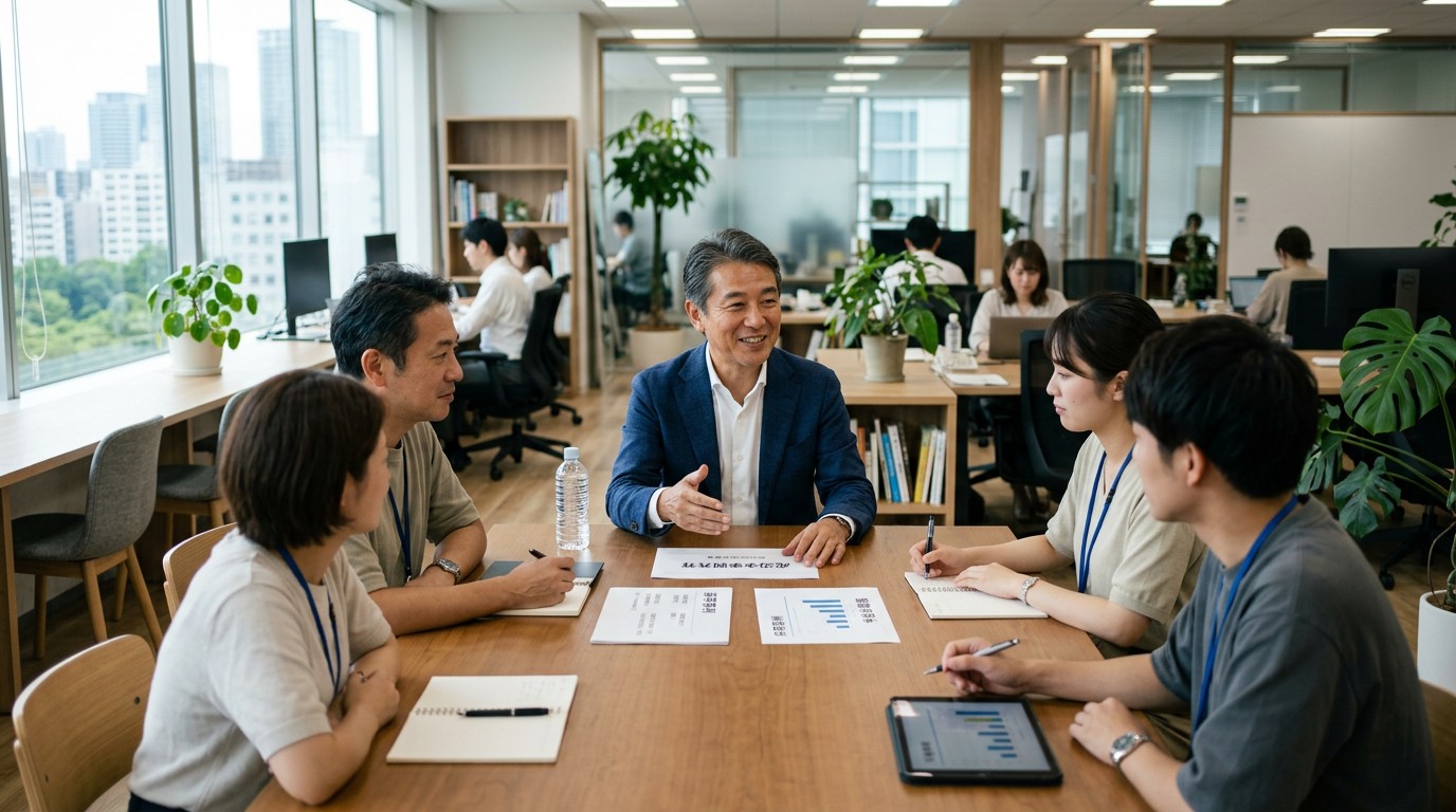 低コストで採用に成功している中小企業の共通点を分析するイメージ