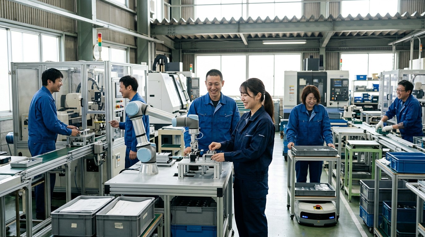 省人化を実現し効率的に稼働する現場