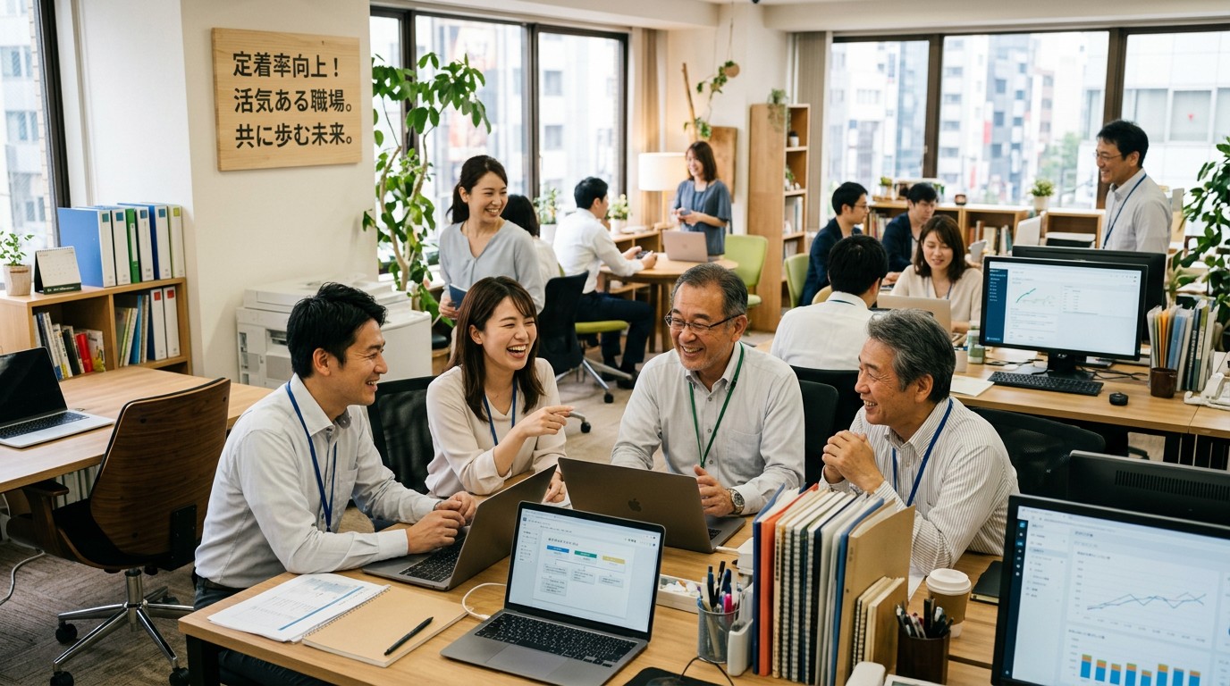 働きやすい職場環境づくりのイメージ